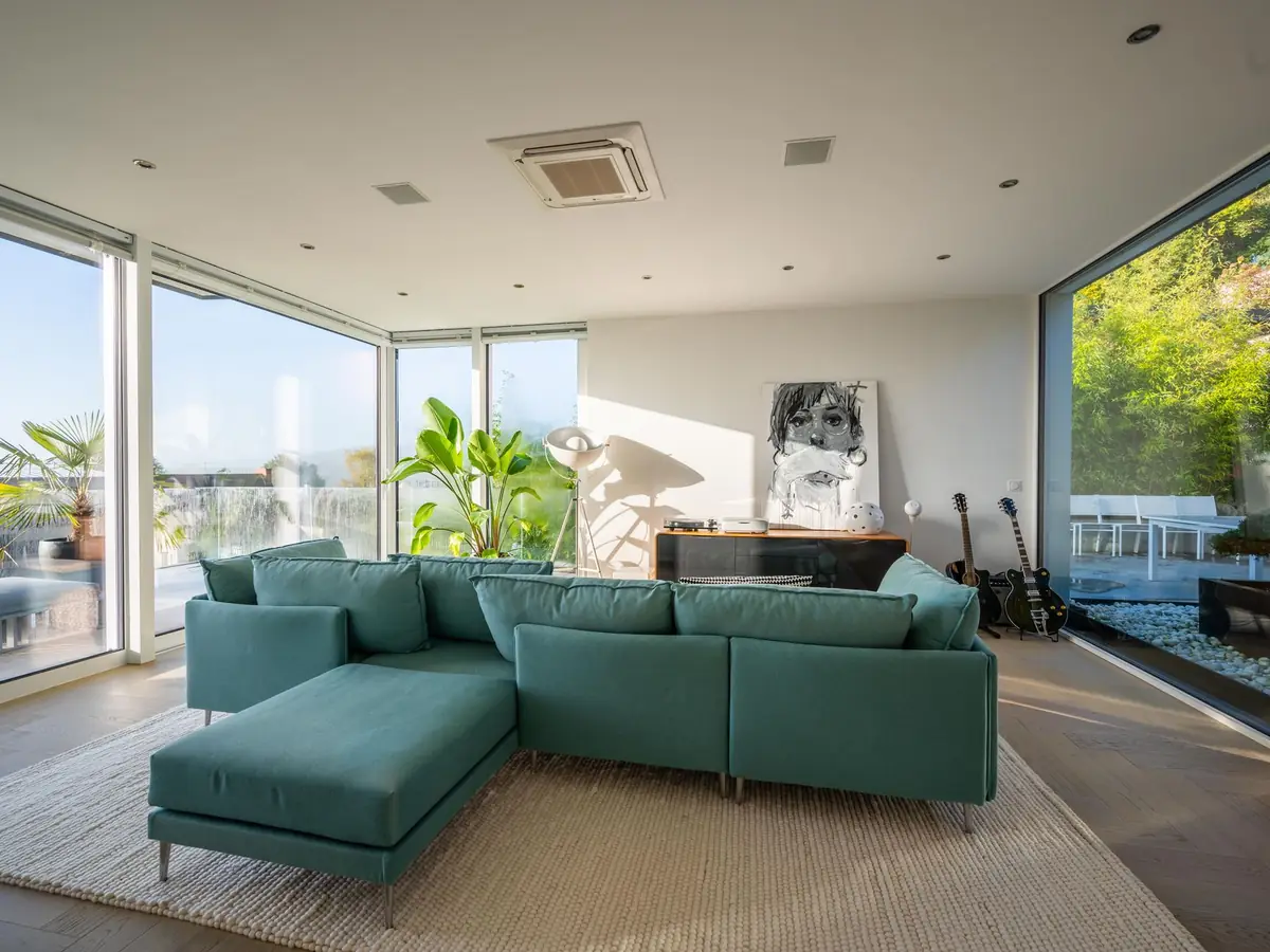A light-filled interior